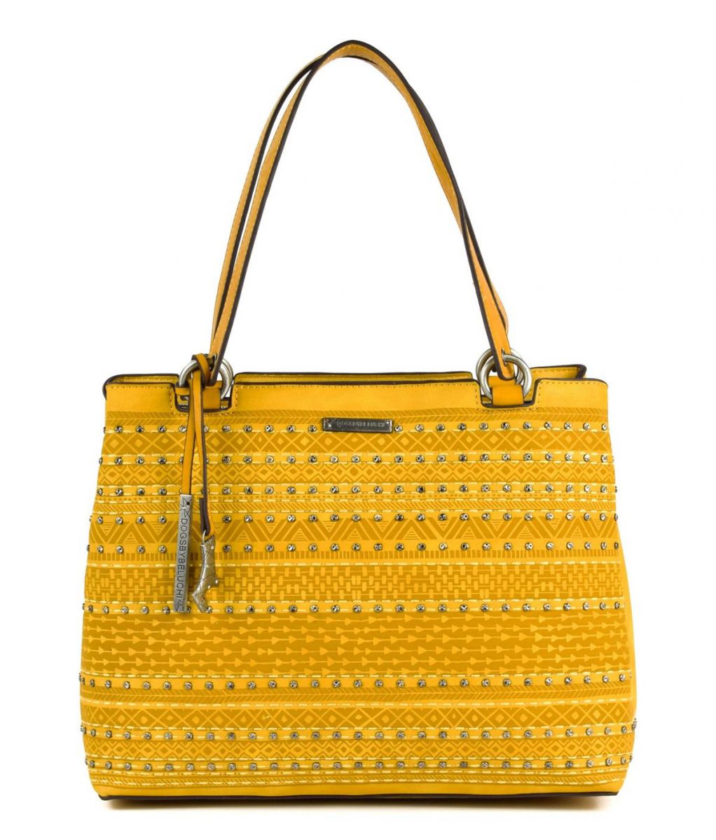 TORBA NA RUKU DOGS BY BELUCHI 32301-01-001 YELLOW