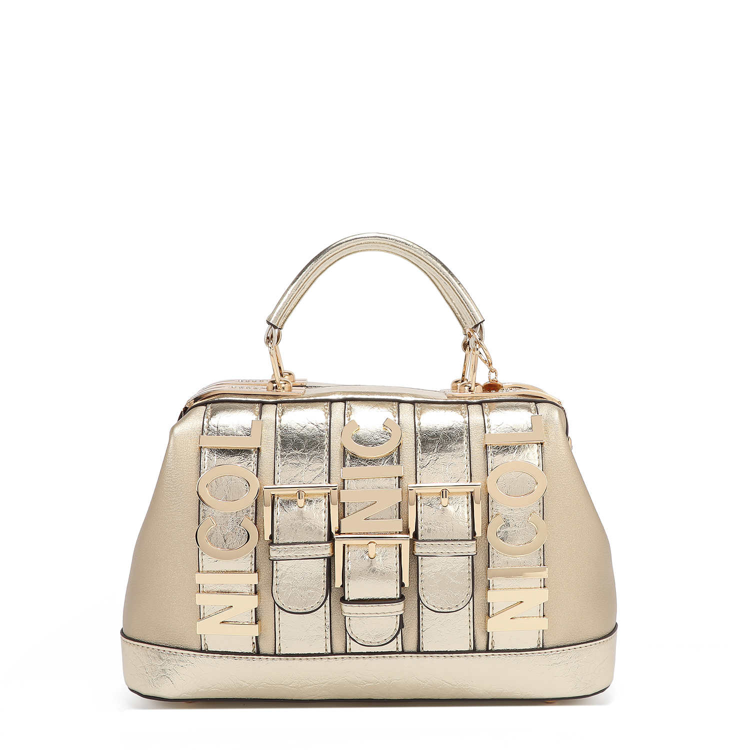 TORBA NICOLE LEE P17208 LOGO GOLD SS2025