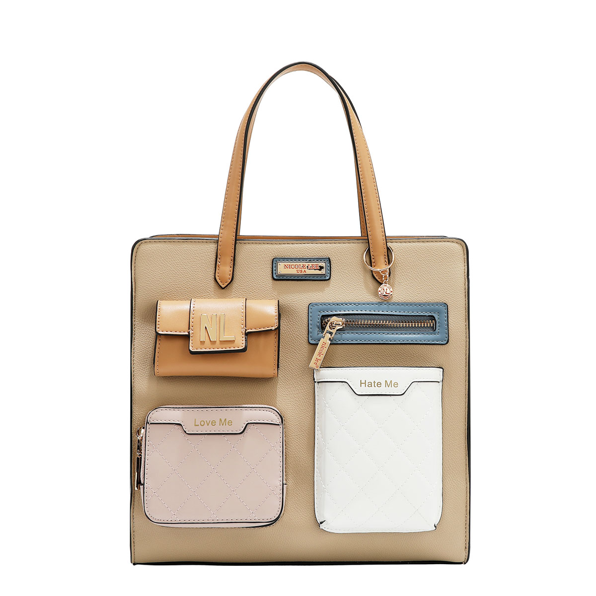 TORBA NICOLE LEE P17488 TAUPE