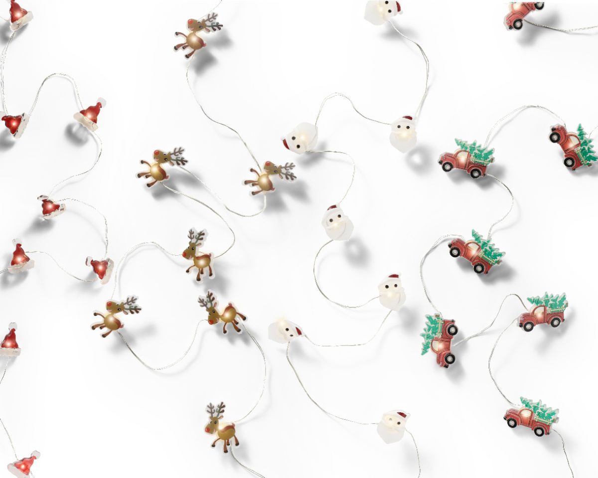 NOVOGODIŠNJI UKRAS MREŽA SA LED SVETLOM 190CM SREBRNO-BELO 486494