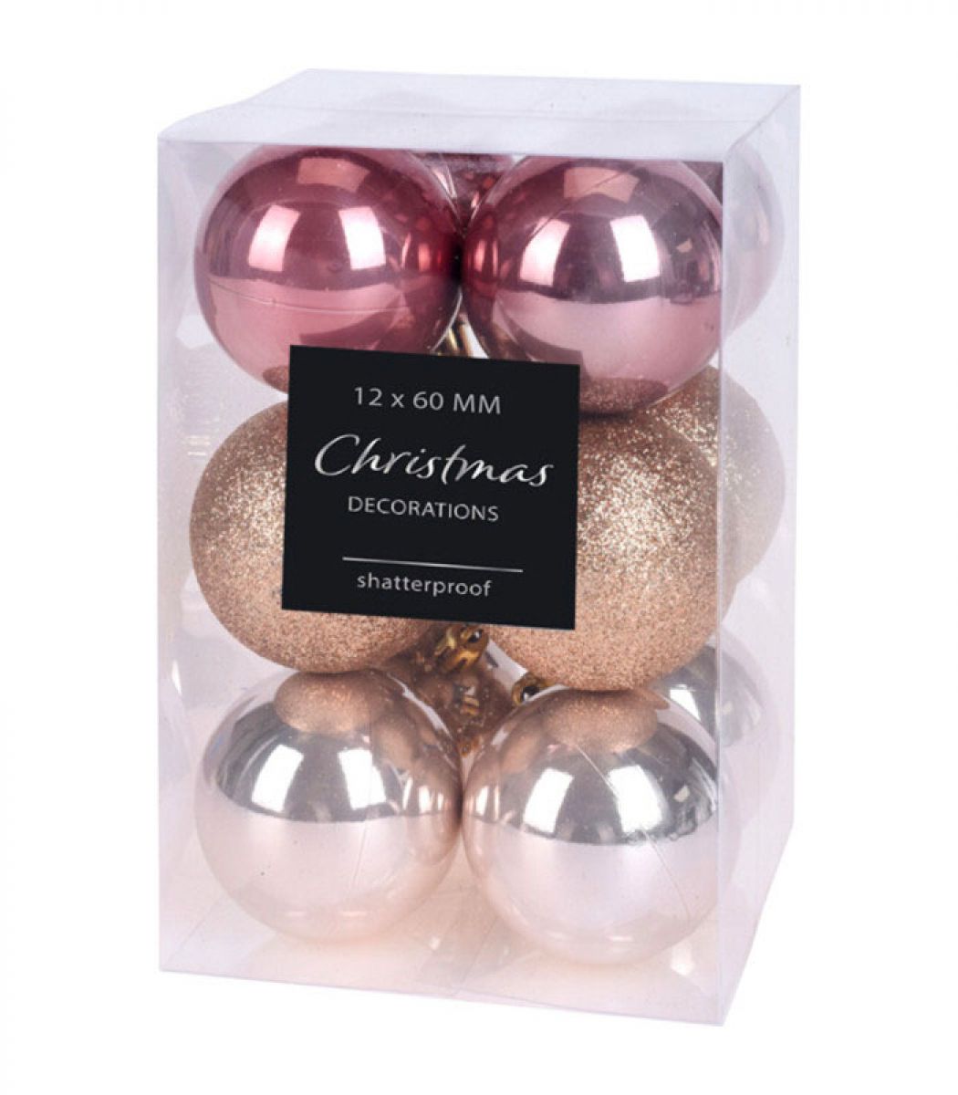 KUGLA NOVOGODIŠNJA 12/1 6CM CAN204710