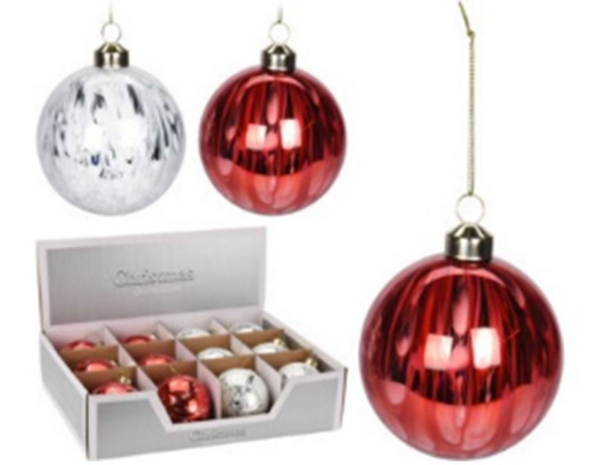 KUGLA NOVOGODIŠNJA 8CM CLRS ABT620900