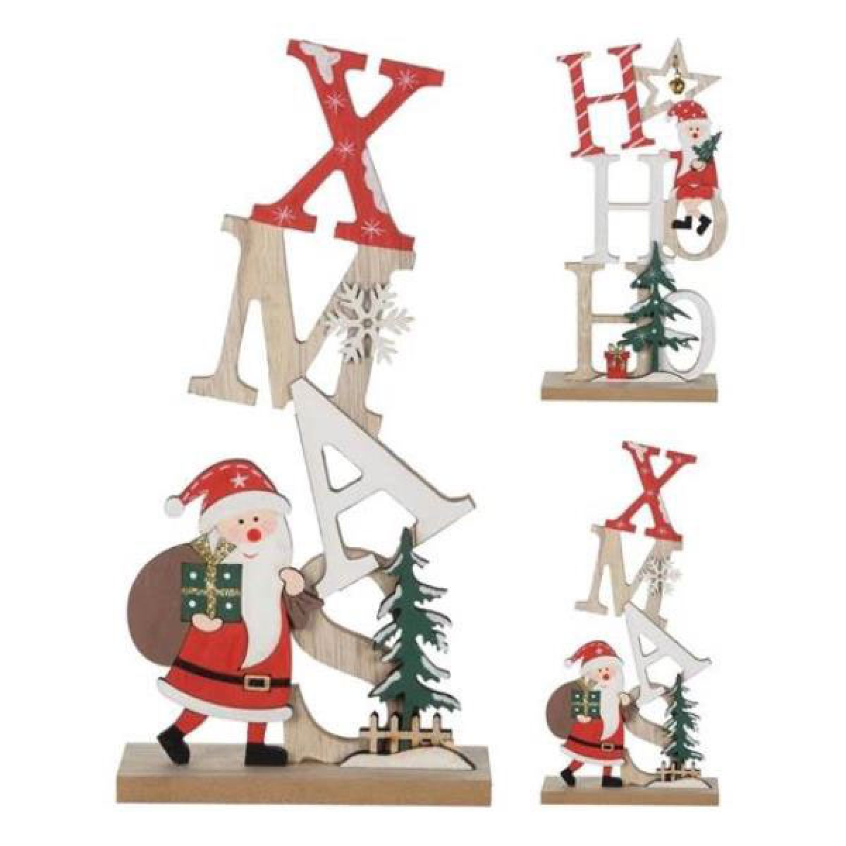 FIGURA NOVOGODIŠNJA DEDA MRAZ 24CM DH8054120