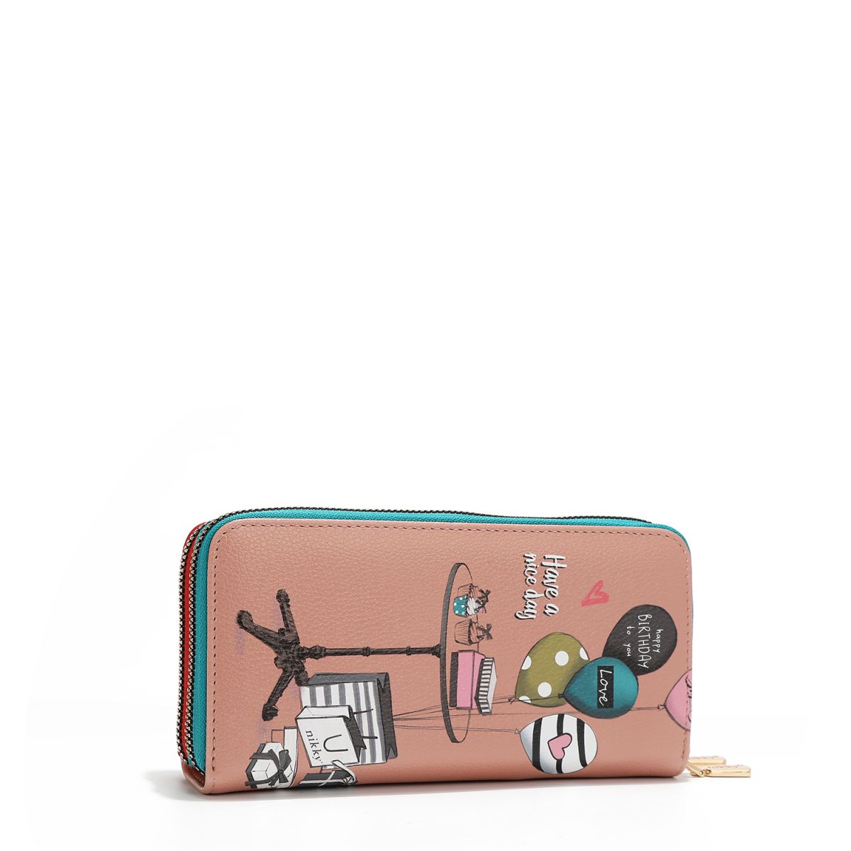 NOVČANIK NIKKY ZIPPER NK20376 PARTY KING FW2024