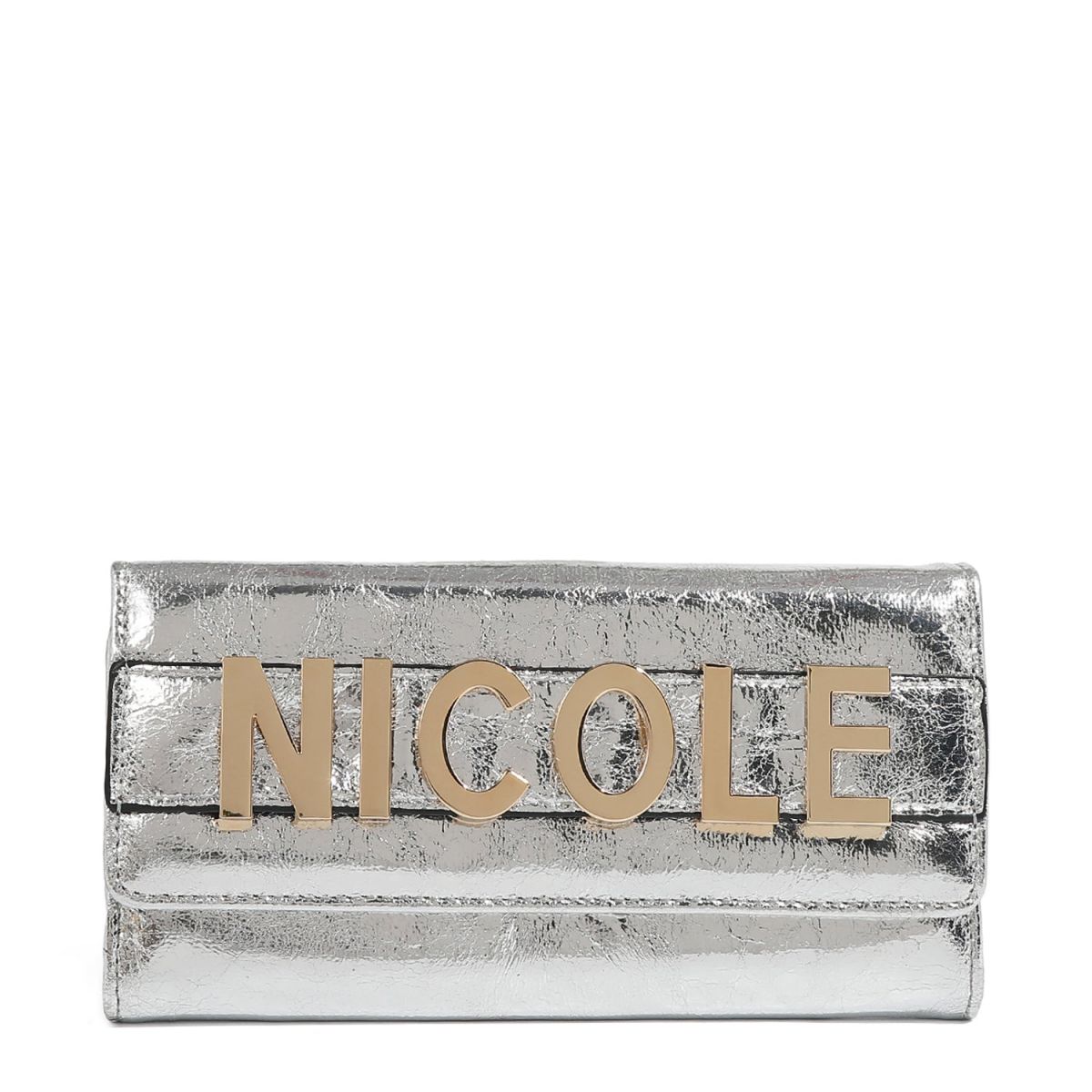 NOVČANIK KOPČA NICOLE LEE P7812 SILVER SS2025
