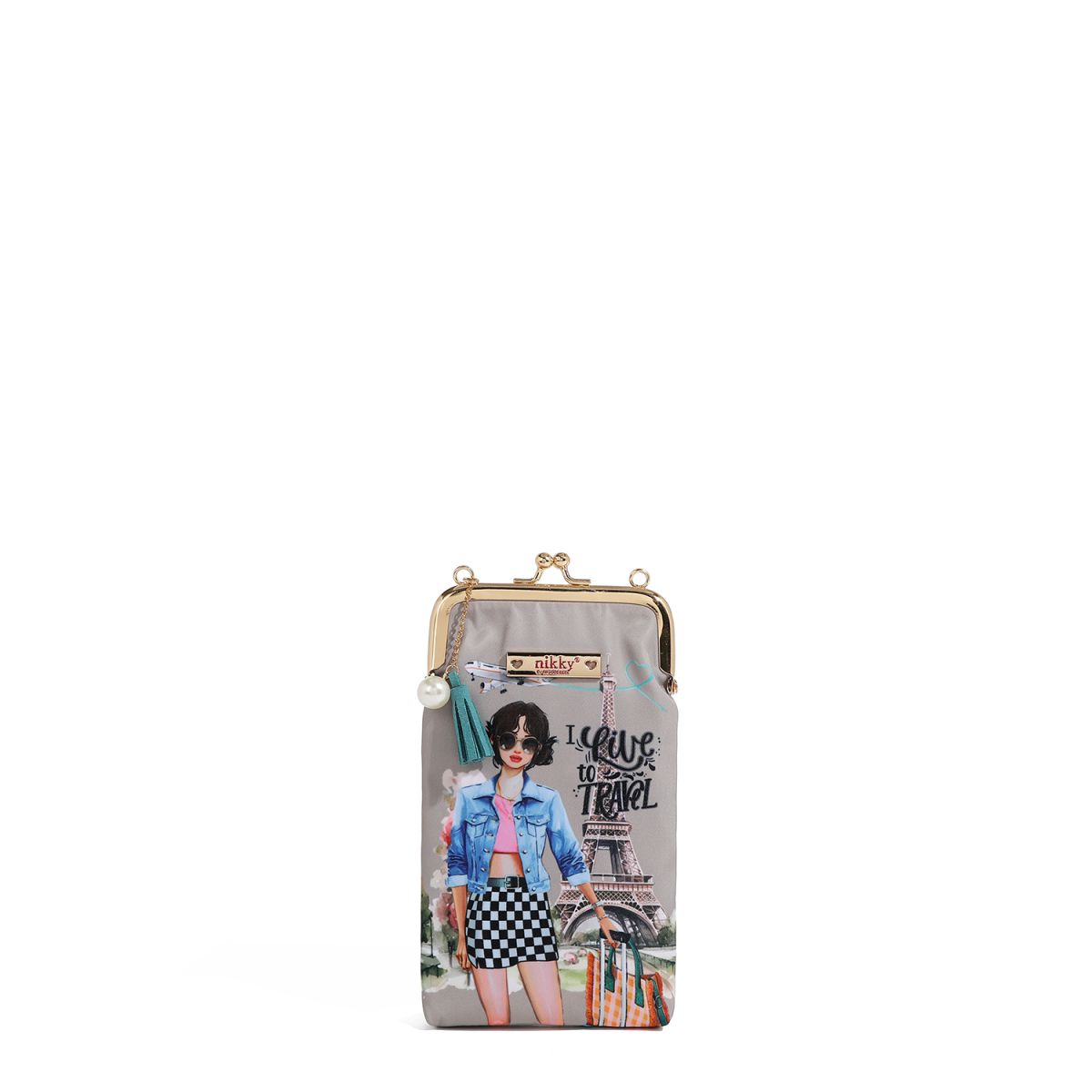 TORBICA ZA MOBILNI NIKKY NK20340 I LIVE TO TRAVEL SS2025