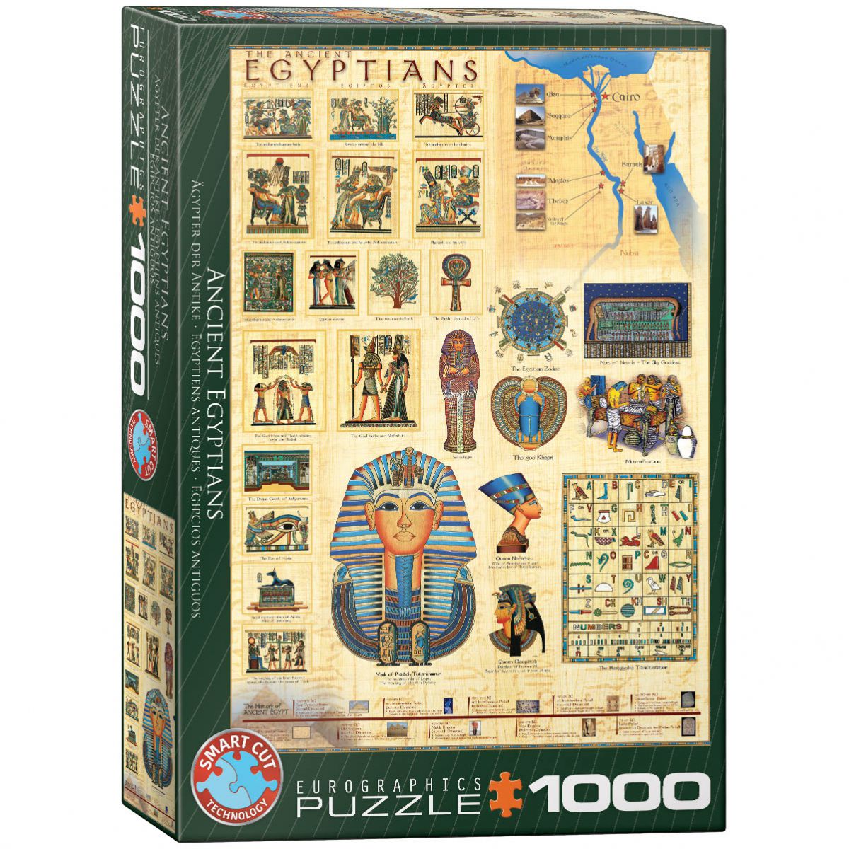 PUZZLE 1000 DELOVA 6000-0083 ANCIENT EGYPTIANS