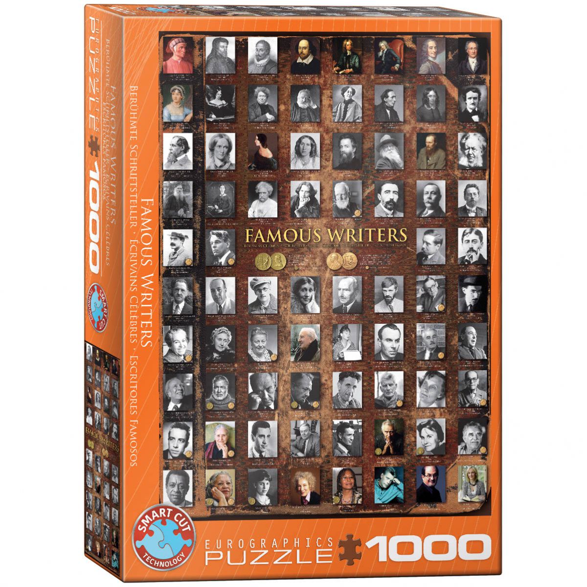 PUZZLE 1000 DELOVA 6000-0249 FAMOUS WRITERS