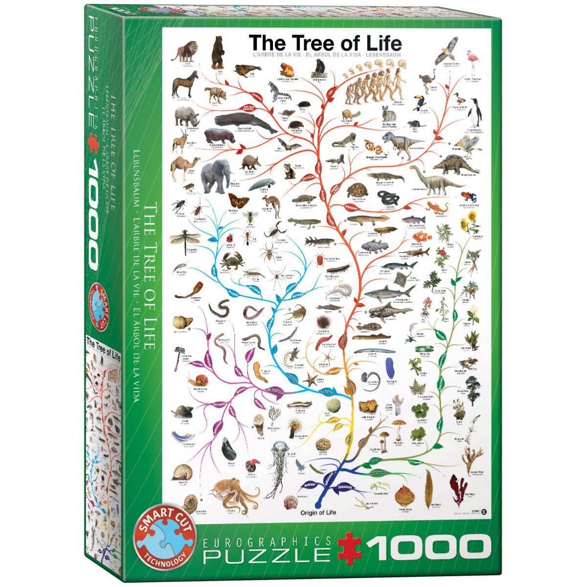 PUZZLE 1000 DELOVA 6000-0282 THE TREE OF LIFE