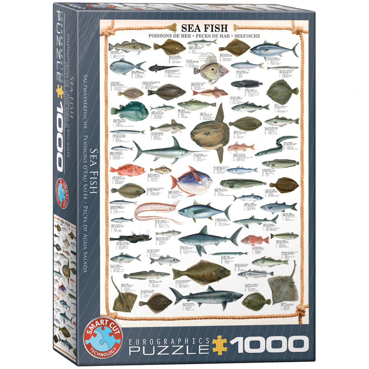 PUZZLE 1000 DELOVA 6000-0313 SEA FISH
