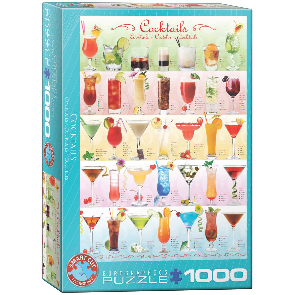 PUZZLE 1000 DELOVA 6000-0588 COCKTAILS