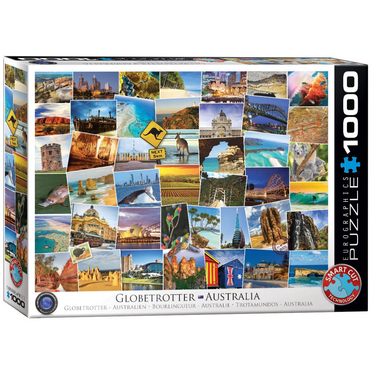 PUZZLE 1000 DELOVA 6000-0753 GLOBETROTTER AUSTRALIA