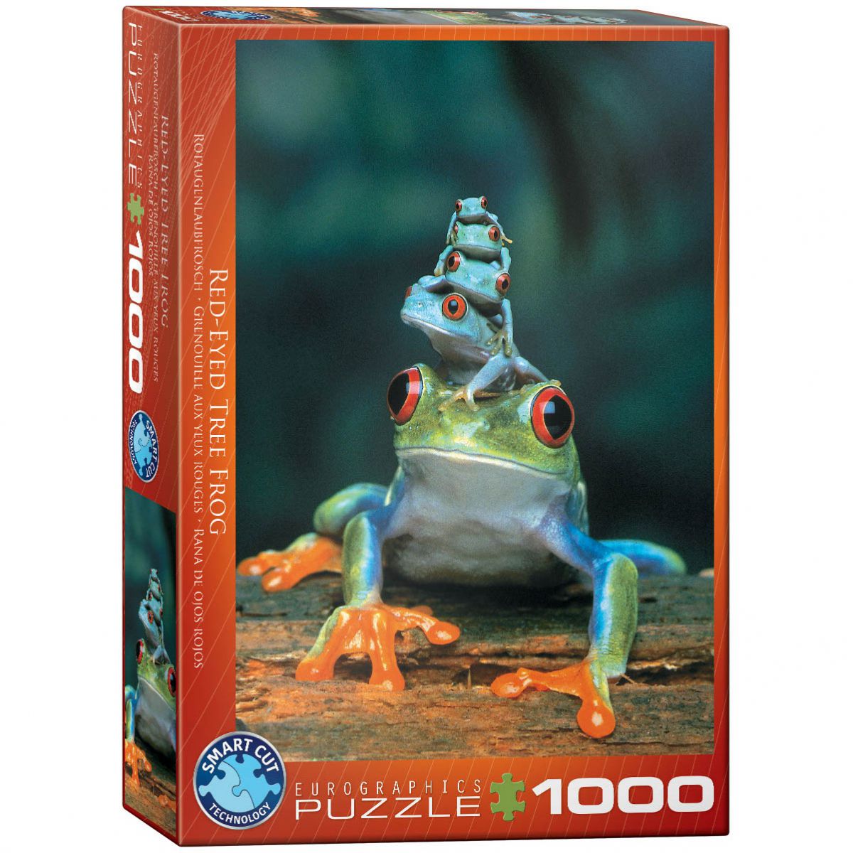 PUZZLE 1000 DELOVA 6000-3004 RED-EYED TREE FROG