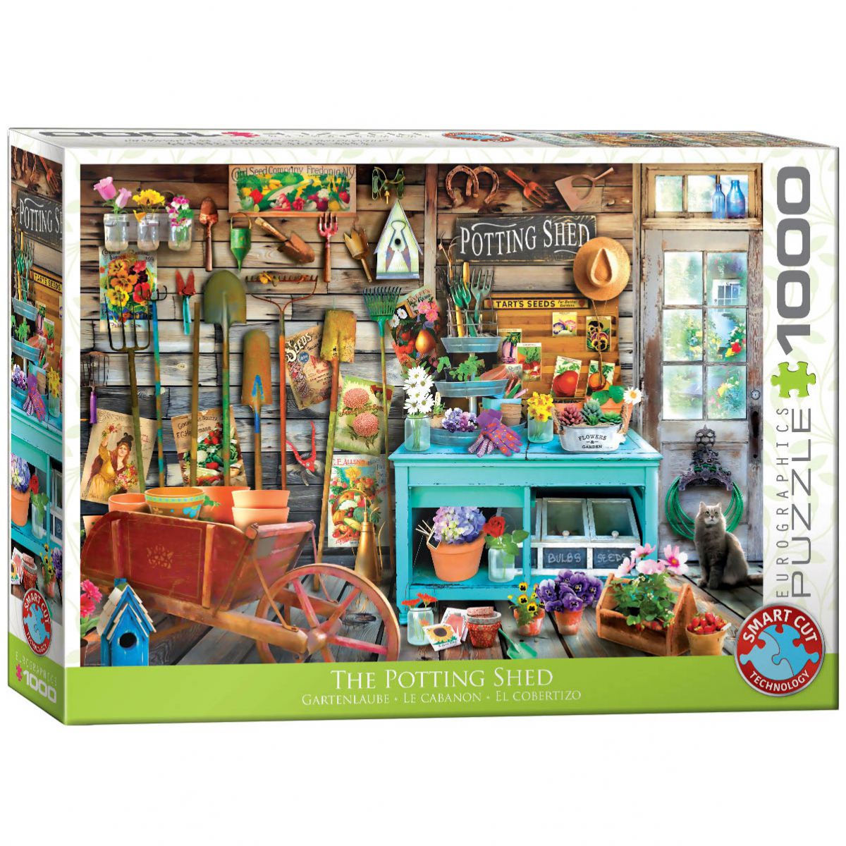 PUZZLE 1000 DELOVA 6000-5346 THE POTTING SHED