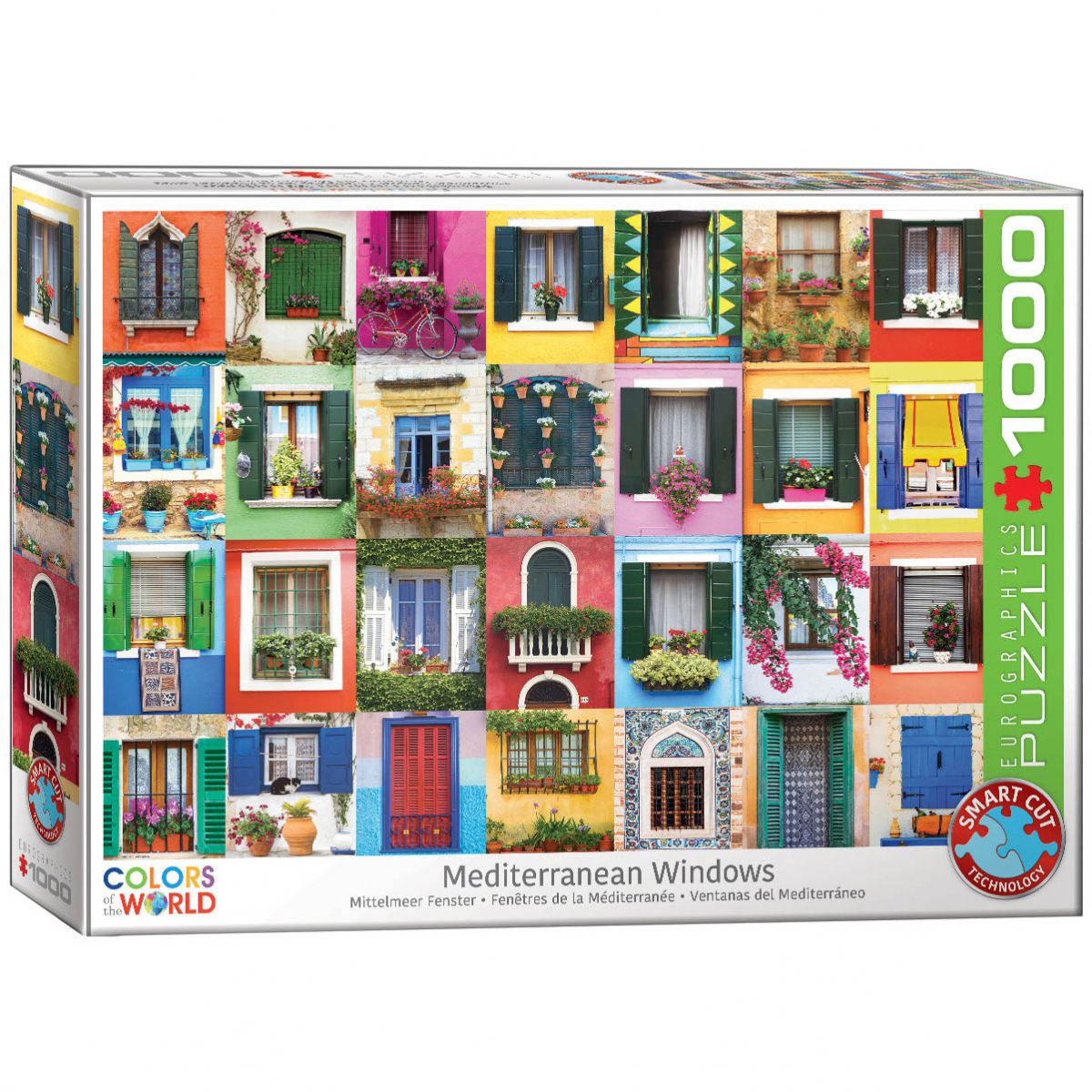 PUZZLE 1000 DELOVA 6000-5350 MEDITERRANEAN WINDOWS