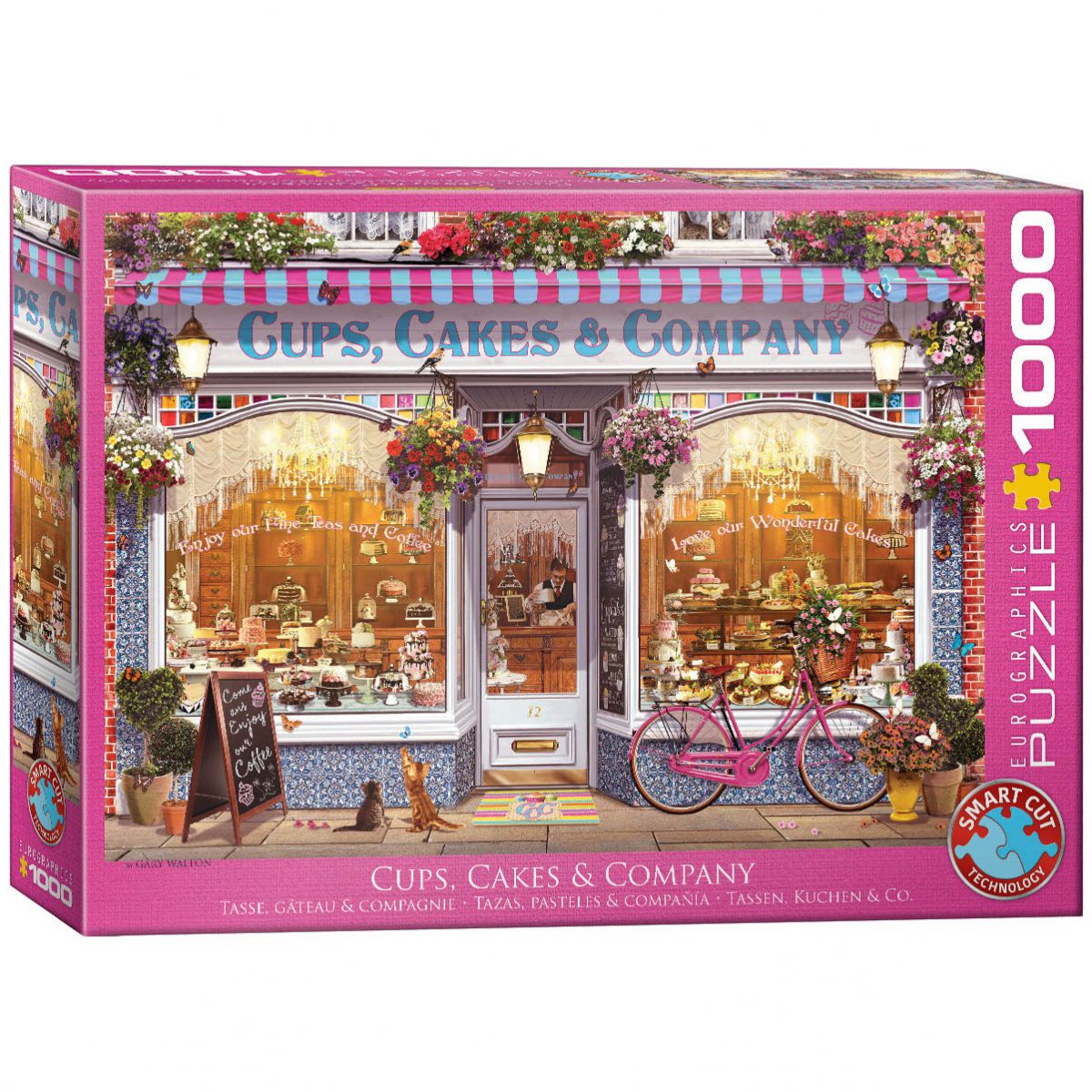 PUZZLE 1000 DELOVA 6000-5520 THE GINGERBREAD HOUSE BY