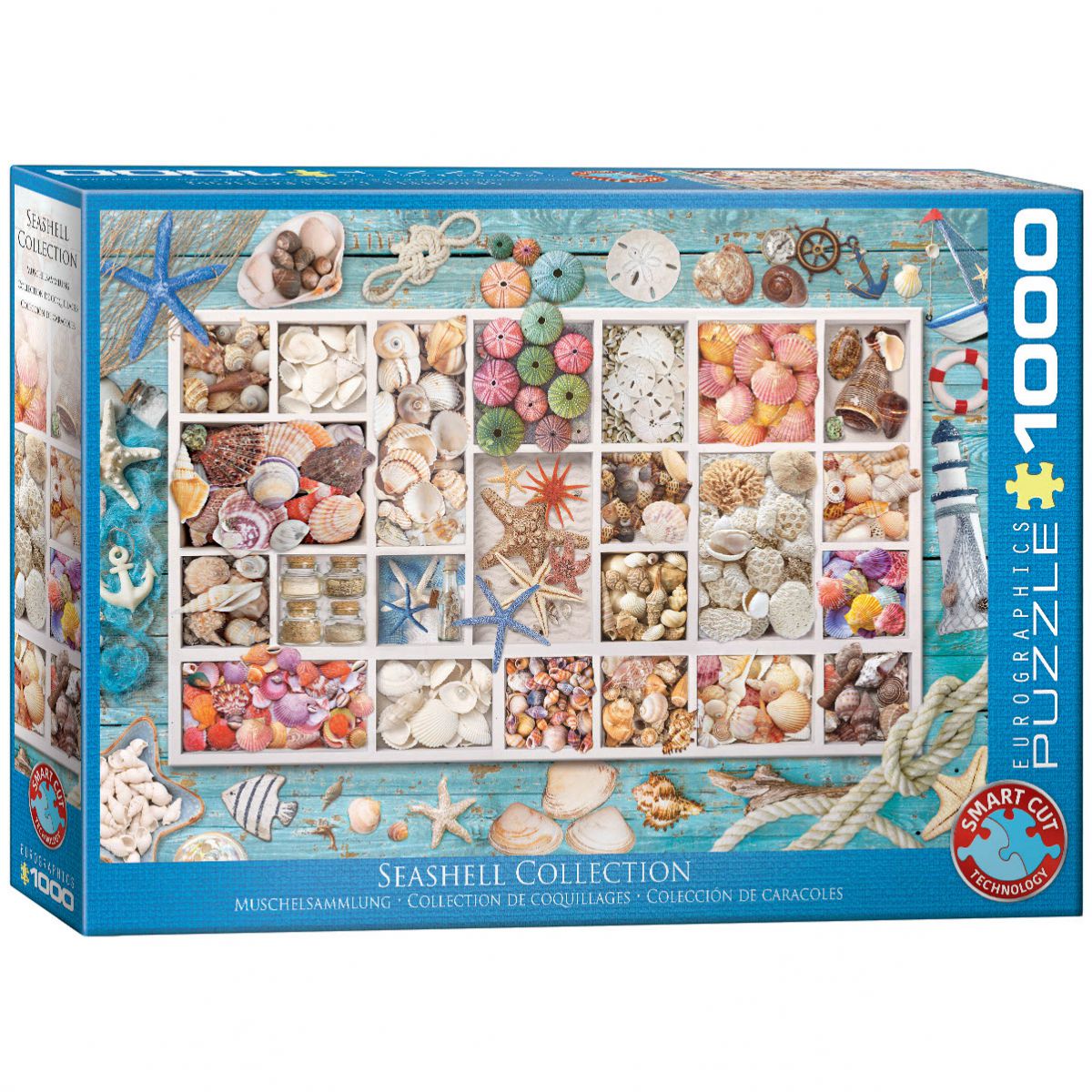 PUZZLE 1000 DELOVA 6000-5529 LAURA'S SEASHELL COLLECTION