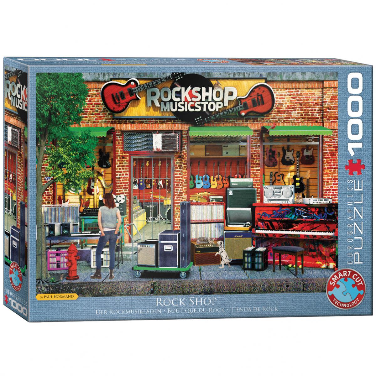 PUZZLE 1000 DELOVA 6000-5614 ROCK SHOP