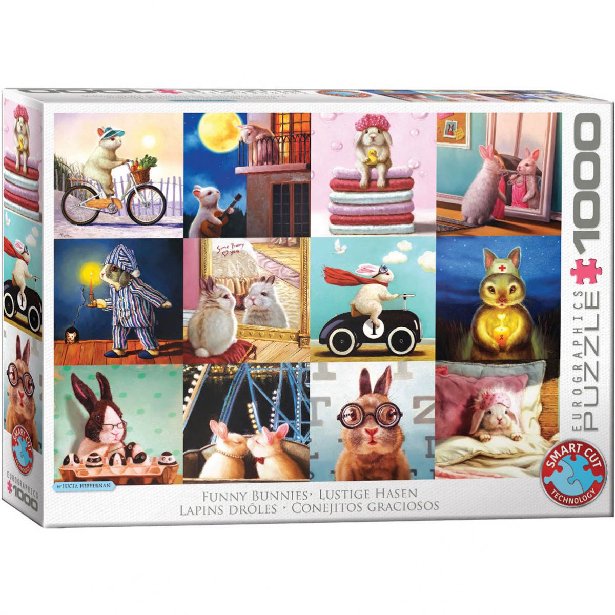 PUZZLE 1000 DELOVA 6000-5693 FUNNY BUNNIES