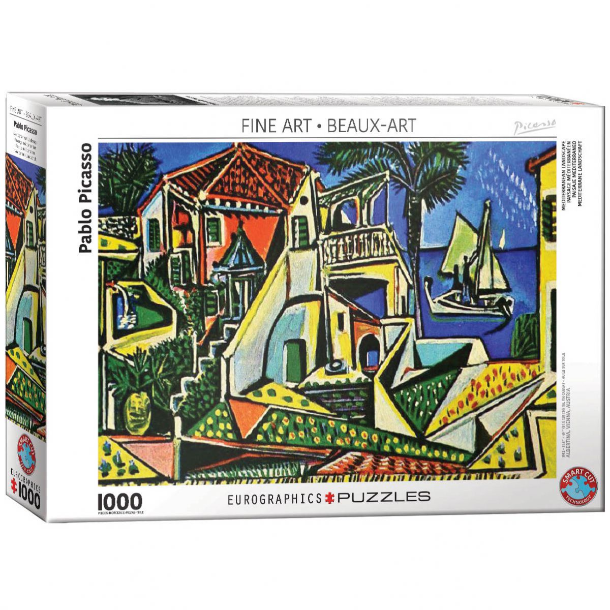 PUZZLE 1000 DELOVA 6000-5854 PICASSO-MEDITERRANEAN LANDSCAPE