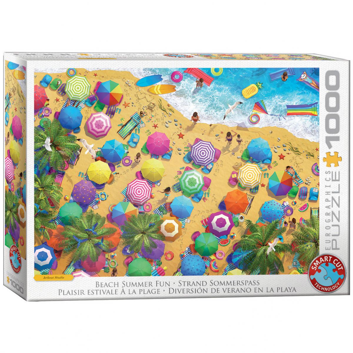 PUZZLE 1000 DELOVA 6000-5871 BEACH SUMMER FUN