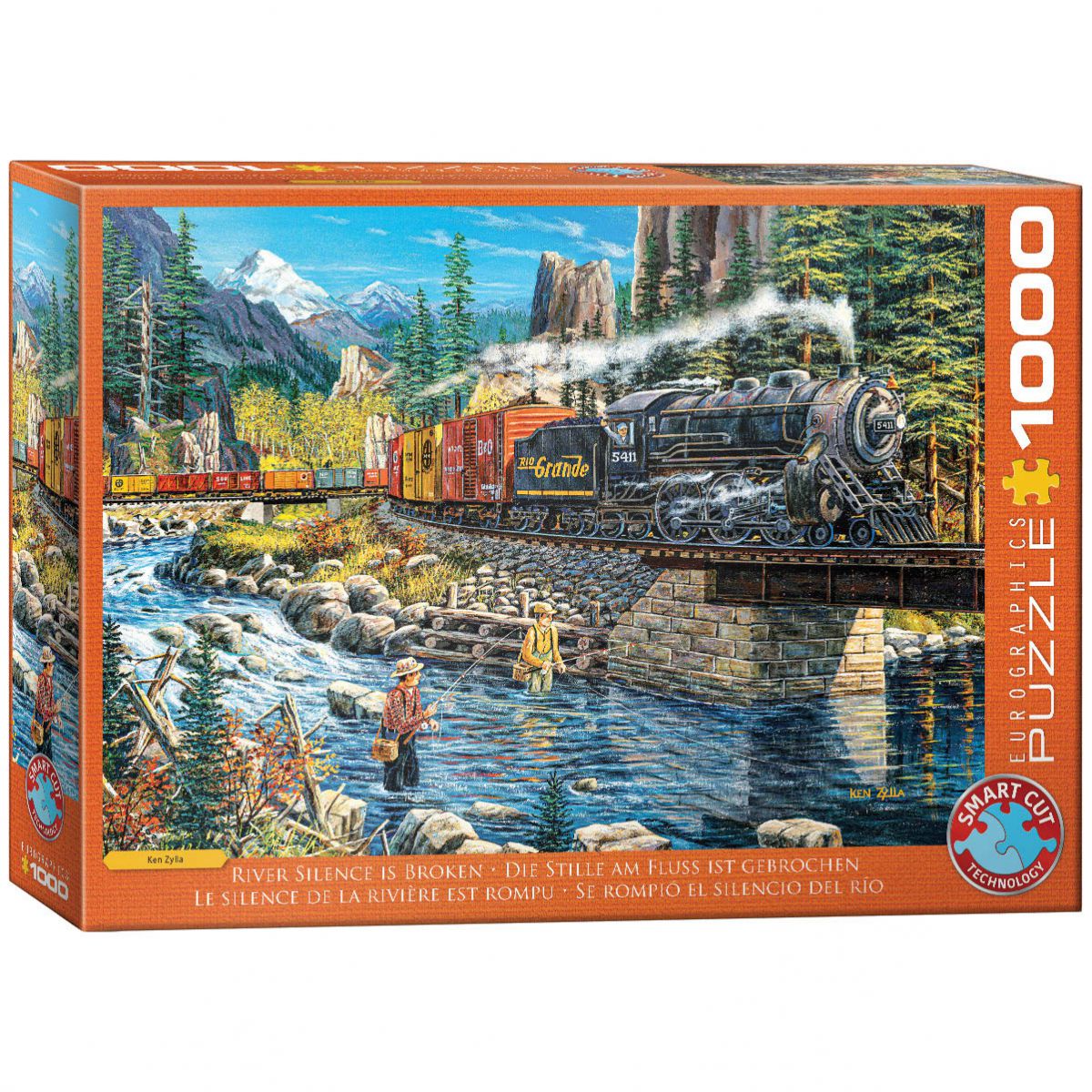 PUZZLE 1000 DELOVA 6000-5877 RIVER SILANCE IS BROKEN - ZYLLA