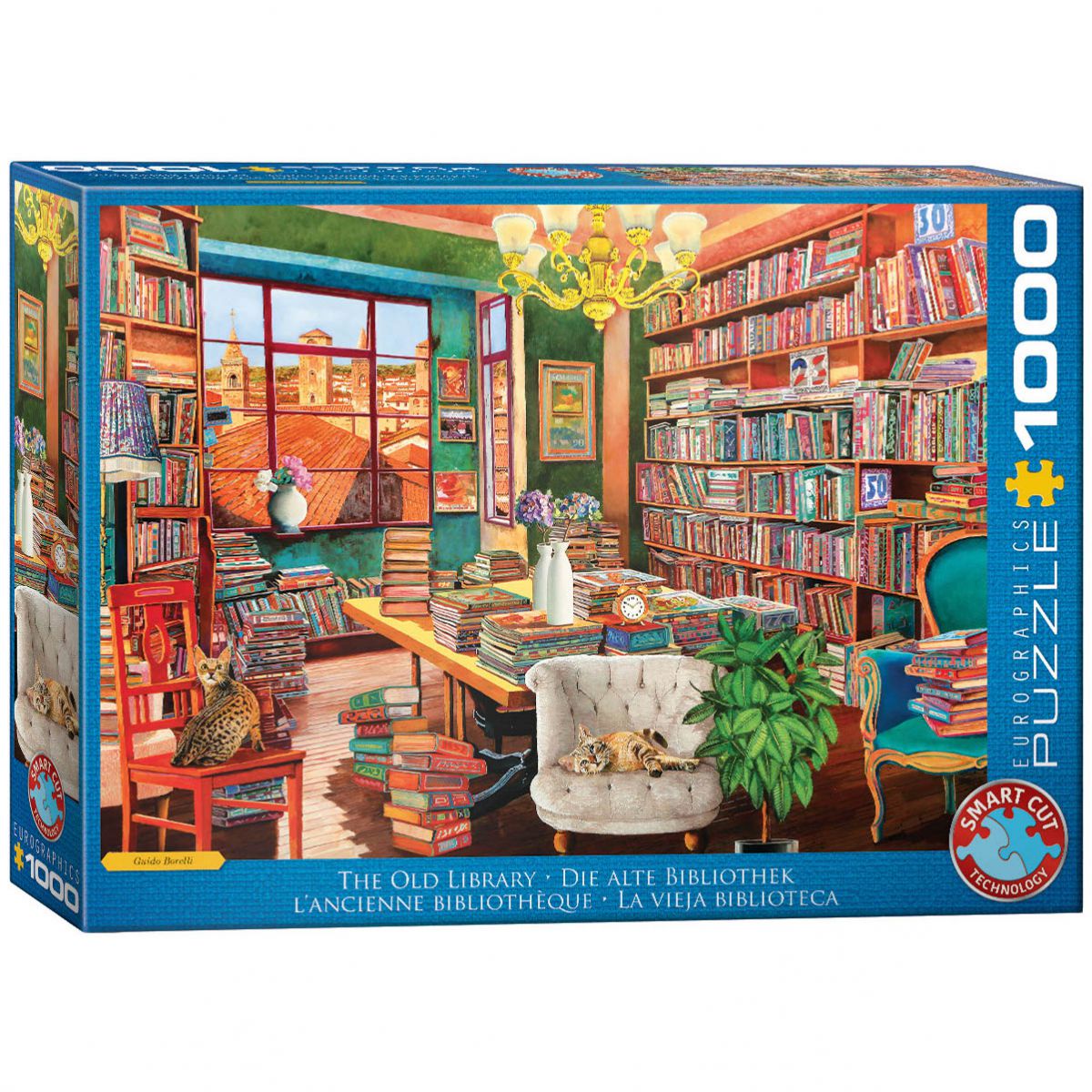 PUZZLE 1000 DELOVA 6000-5888 THE OLD LIBRARY