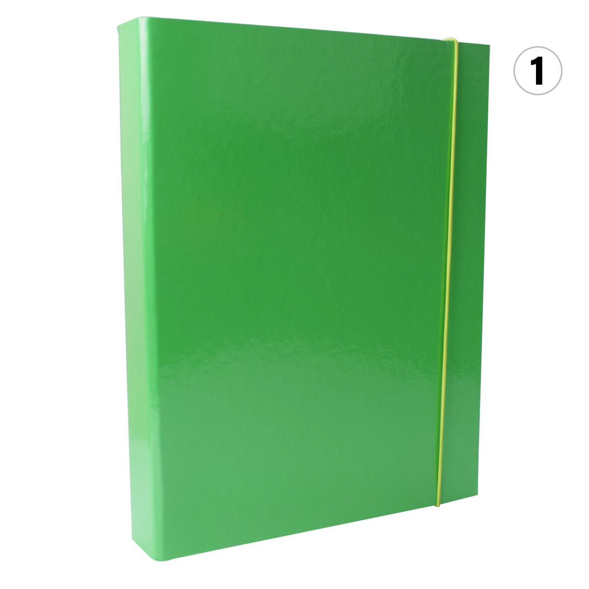 FASCIKLA A4 SA GUMOM 4D JEDNOBOJNA