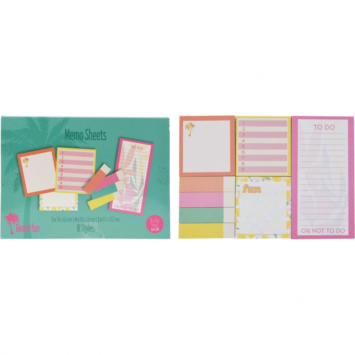 BLOK SAMOLEPLJIVI SET 8/1  183X150X9mm 110804680