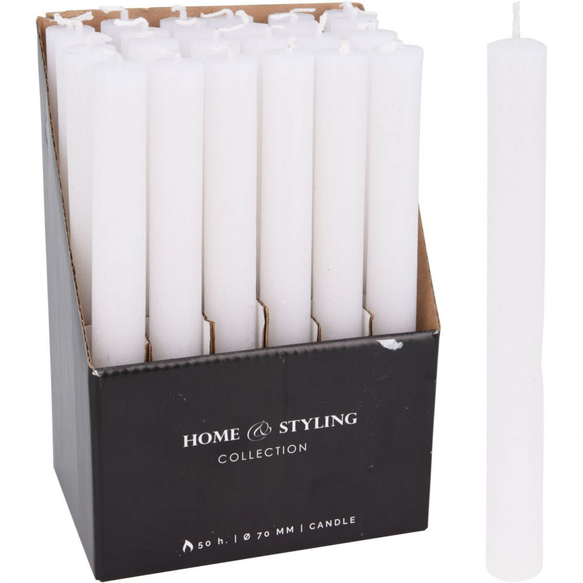 SVEĆA 20CM BELA  ACB100200XMAS