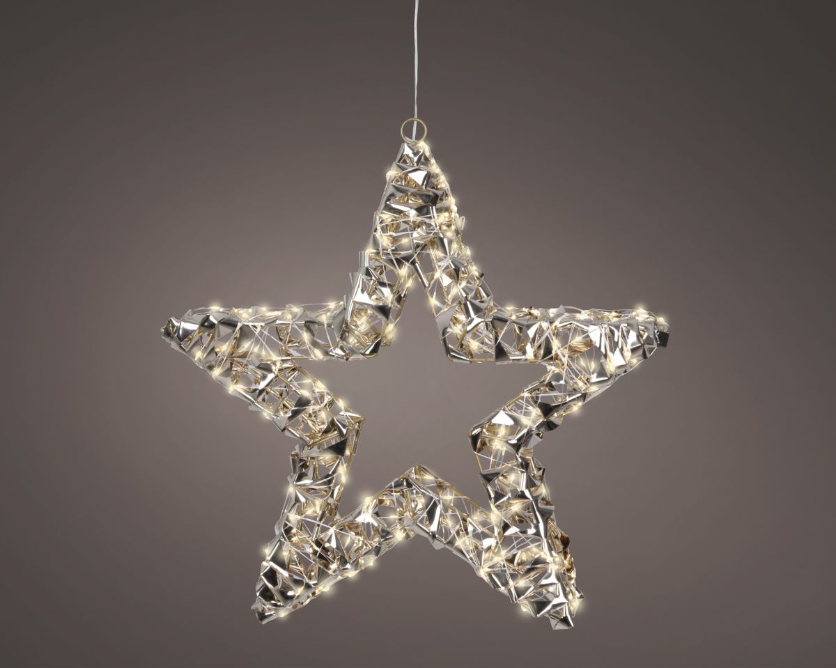 ZVEZDA NOVOGODIŠNJA SA LAMPICAMA 38CM OUTDOOR 490409