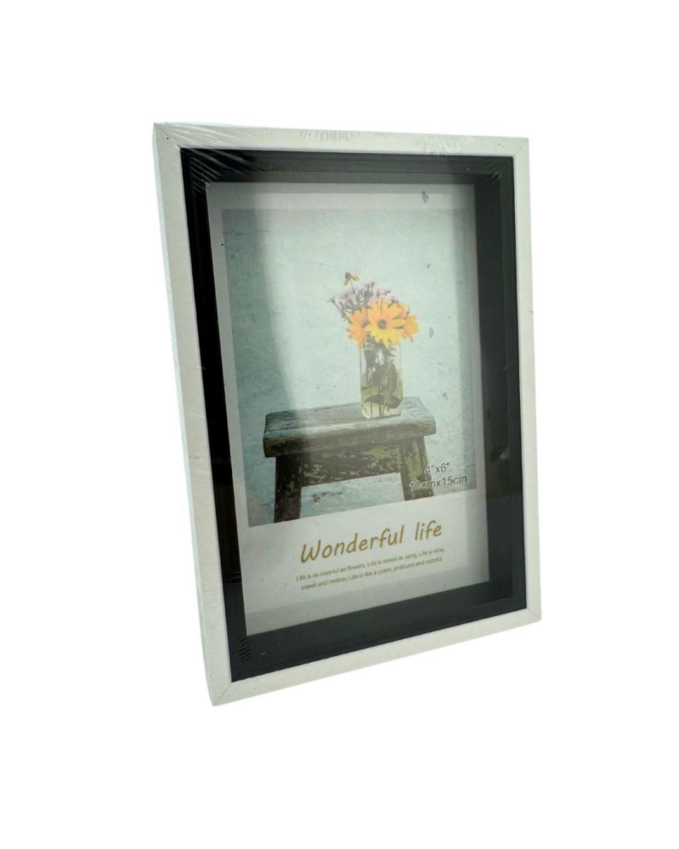 RAM ZA SLIKE 10X15CM W1222GS BELO-CRNI