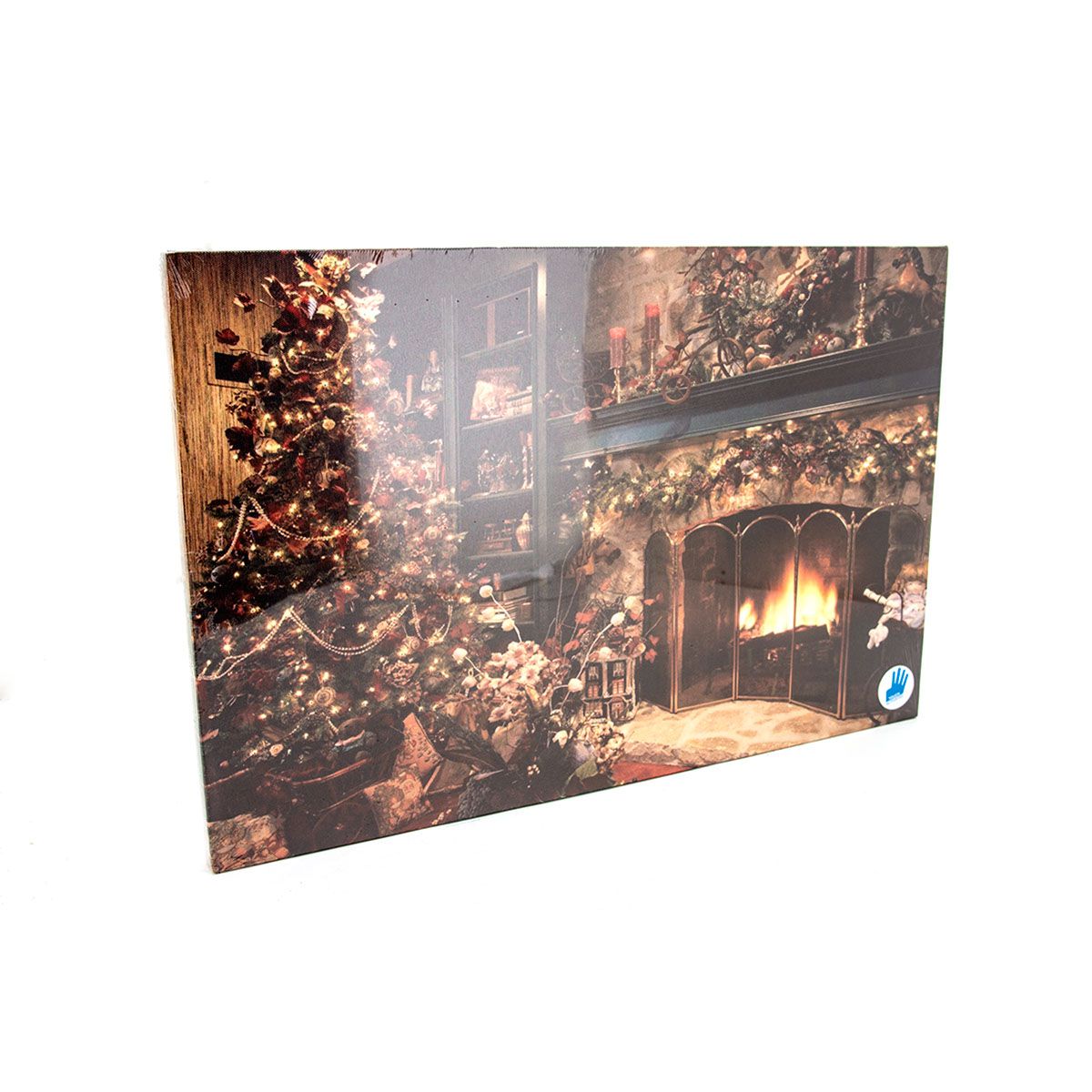 SLIKA ZIDNA NOVOGODIŠNJA SA LED SVETLOM 483209