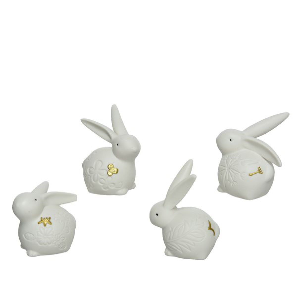 FIGURA PORCELANSKA ZEC 4 MOTIVA 7.5X5.5X9.5CM 82.5498