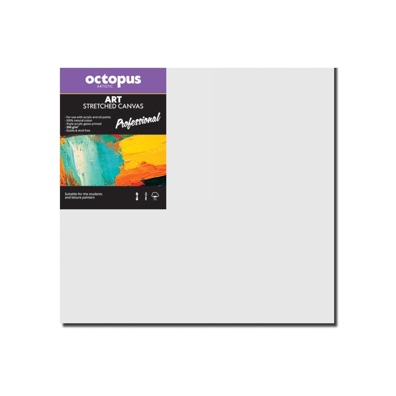 PLATNO SLIKARSKO OCTOPUS 40x40cm PROFESSIONAL 350g UNL-2255