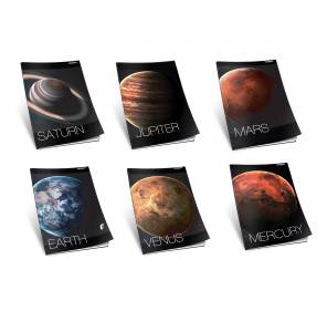 SVESKA A4 DIKTO 52L 80g COSMOS OCTOPUS UNL-2541