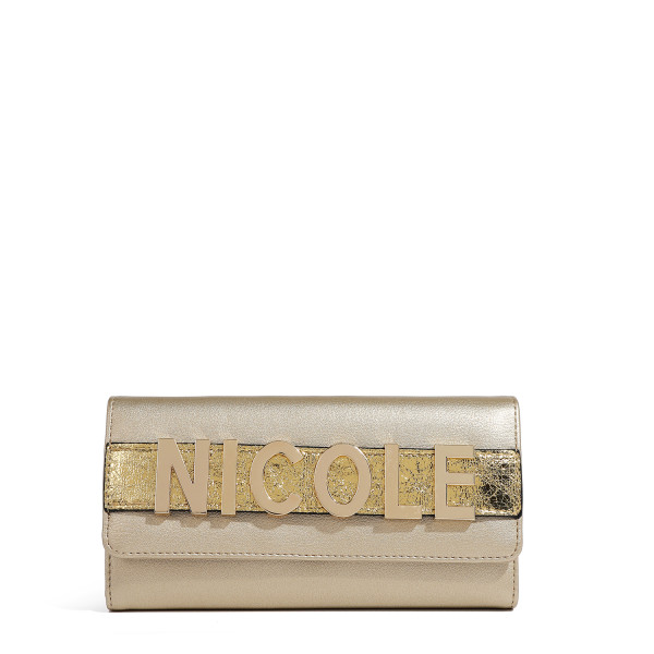 NOVČANIK KOPČA NICOLE LEE P7812 GOLD SS2025