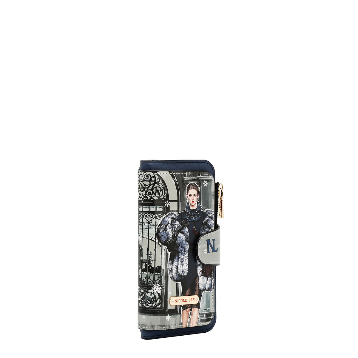 NOVČANIK KOPČA NICOLE LEE PRT7703 MODA SNOWFLAKE