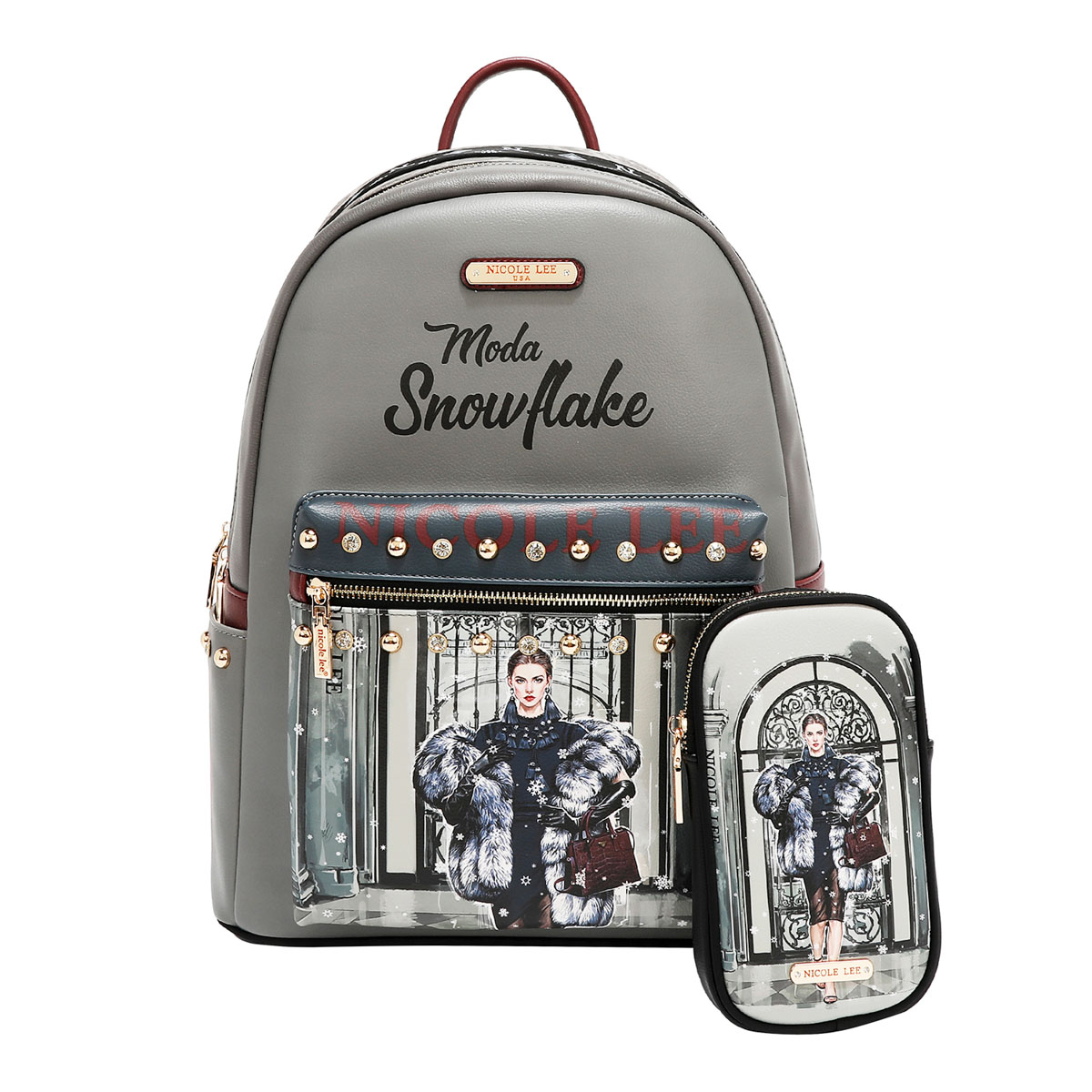 RANAC USB NICOLE LEE USB12769L MODA SNOWFLAKE