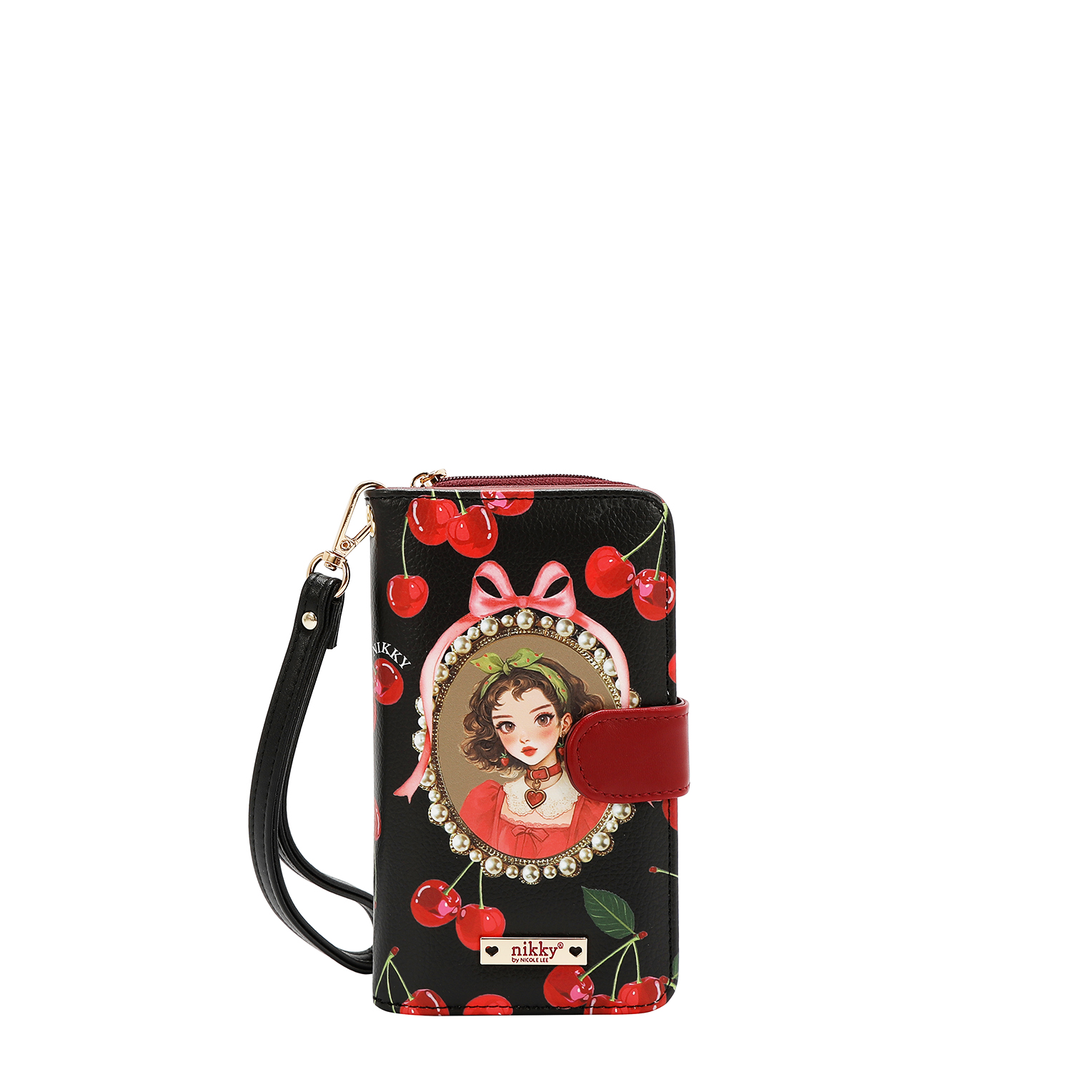 TORBICA ZA MOBILNI NIKKY NK20303P CHERRY LIPS-BLACK
