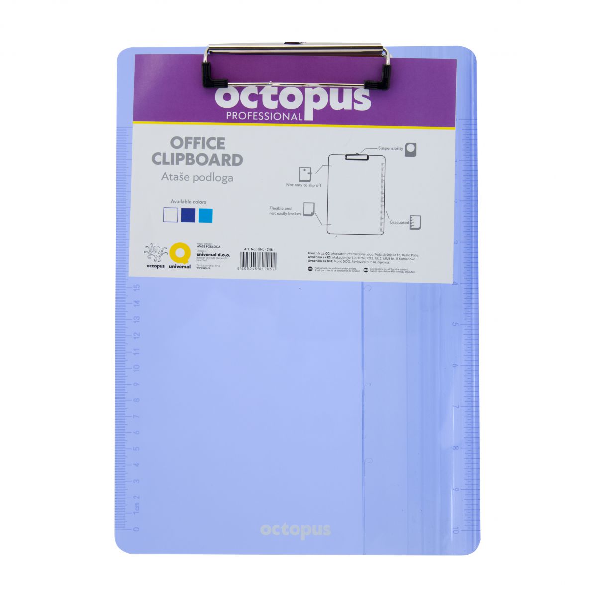 ATAŠE PODLOGA OCTOPUS TRANSPARENT UNL-2118