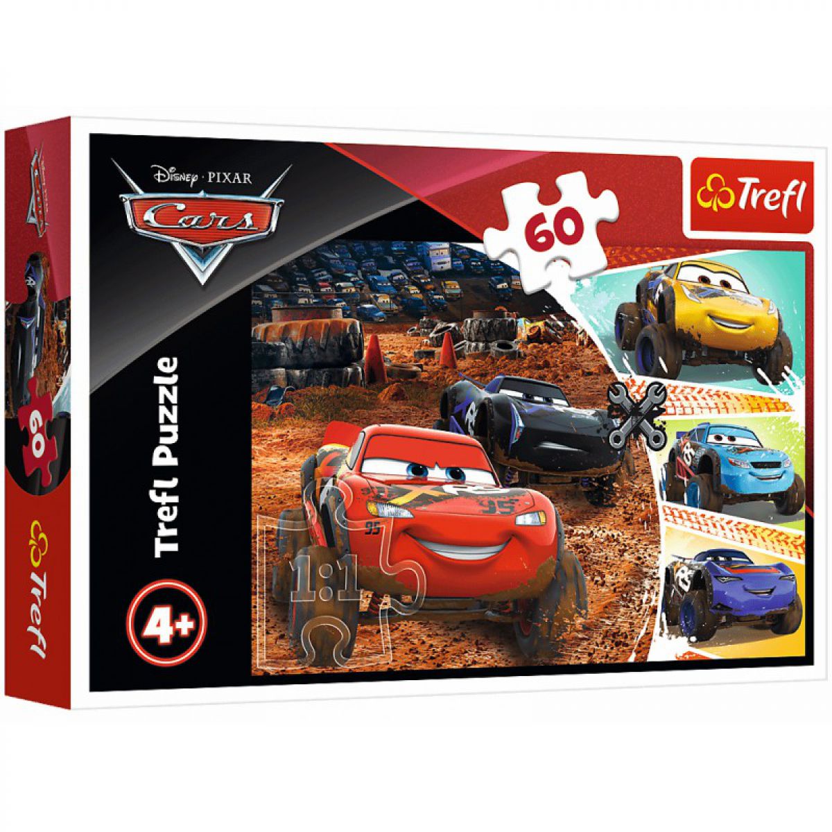 PUZZLE 60 DELOVA CARS TREFL T17327