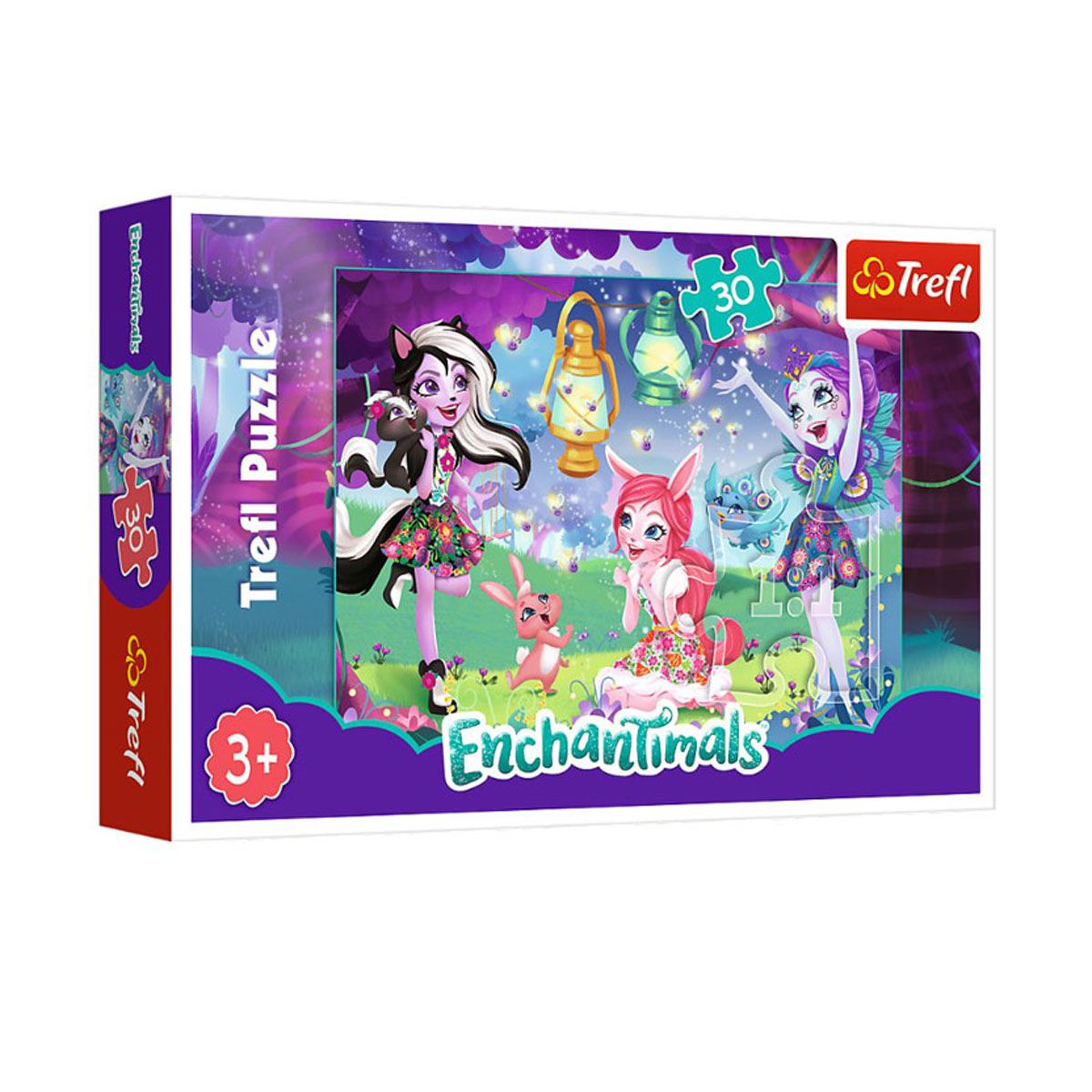 PUZZLE 30 DELOVA ENCHANTIMALS T18236