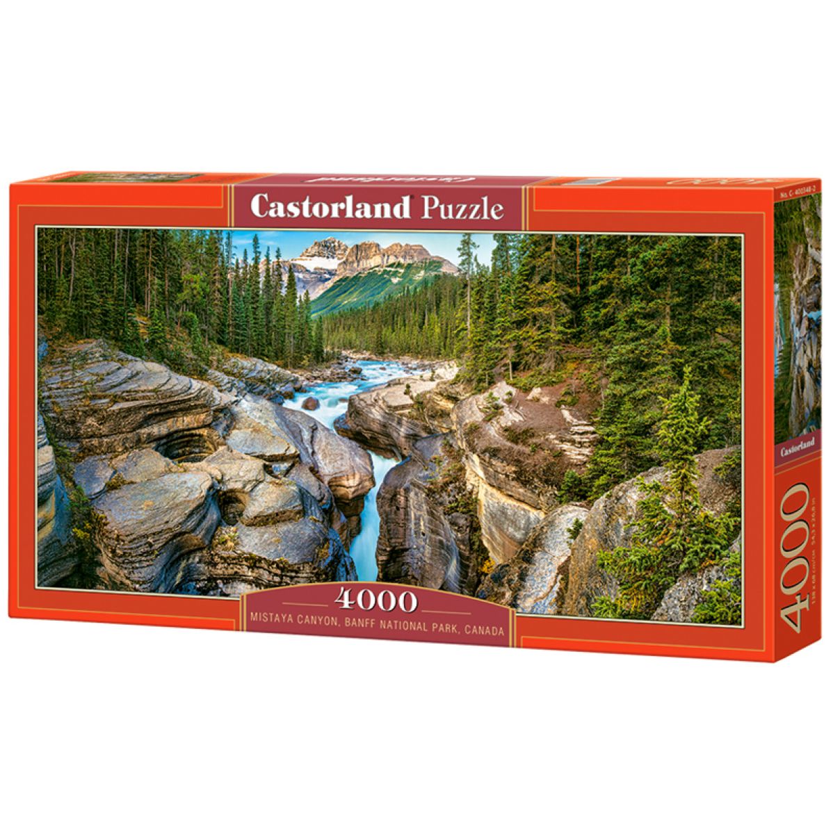 PUZZLE 4000 DELOVA C-400348-2 MISTAYA CANYON CANADA CASTORLAND