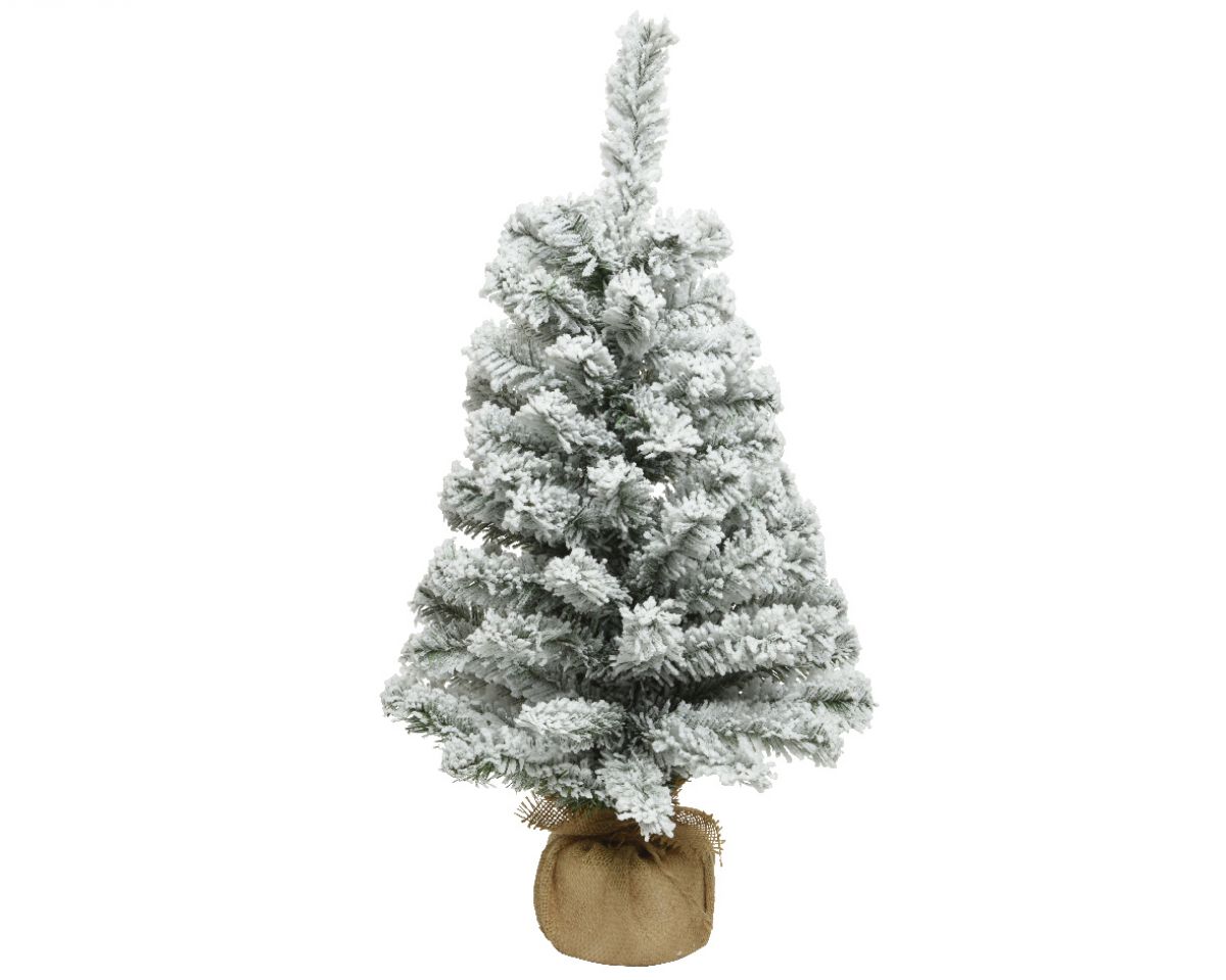 JELKA NOVOGODIŠNJA 60CM ZELENO BELA 683176
