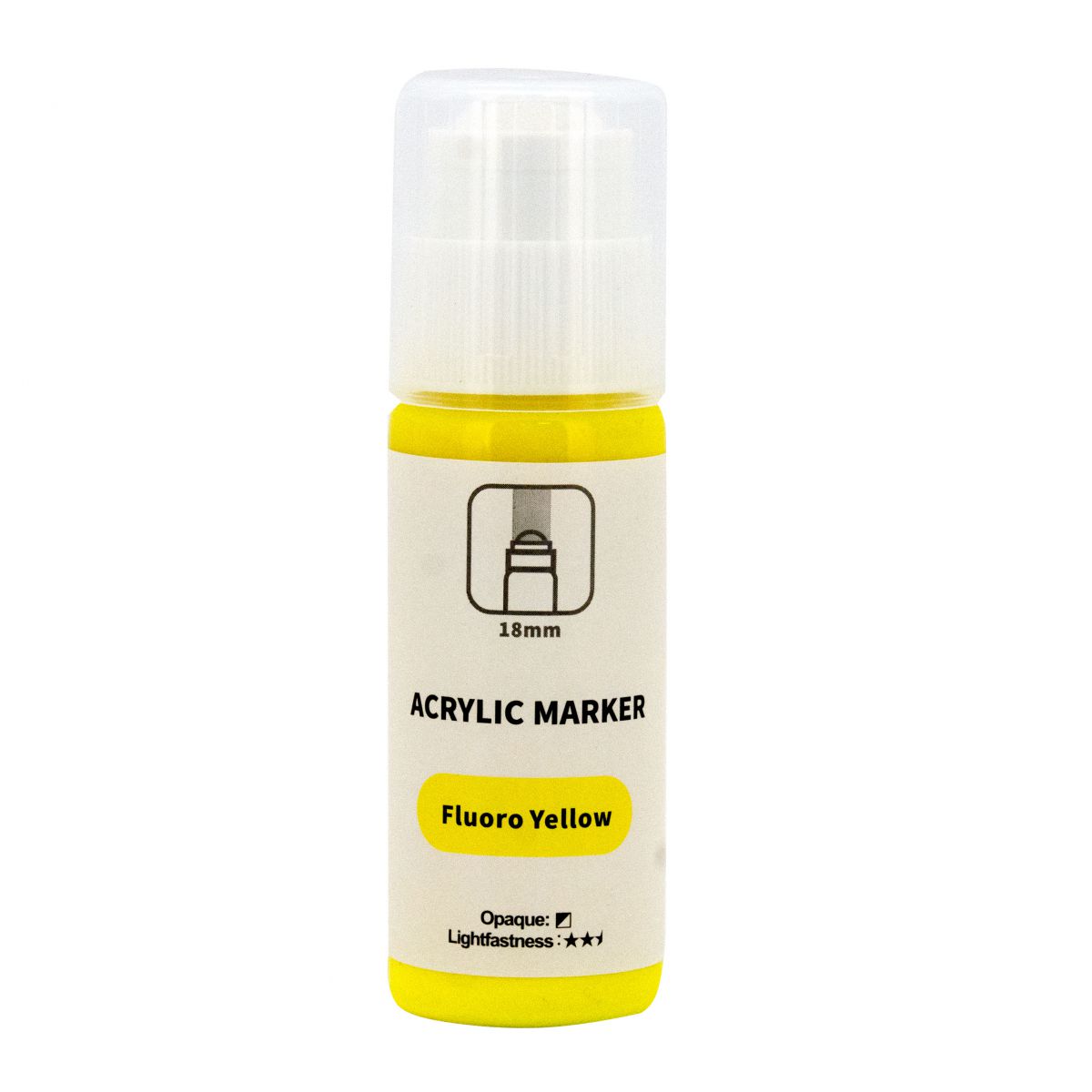 MARKER AKRILNI 60ml FLUO YELLOW PA86102 ART