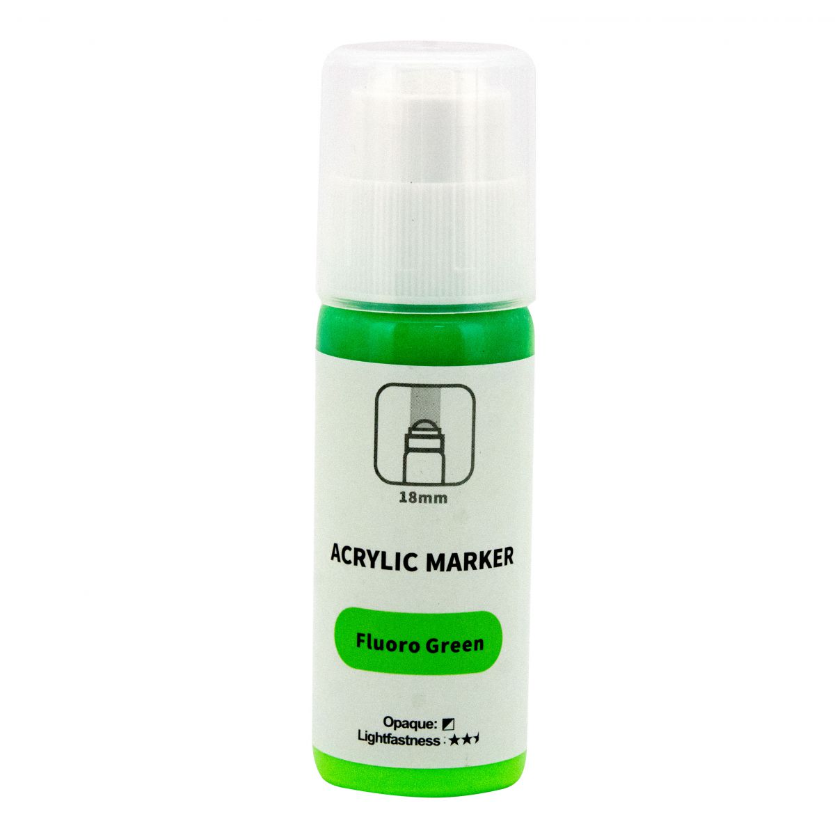 MARKER AKRILNI 60ml FLUO GREEN PA86105 ART