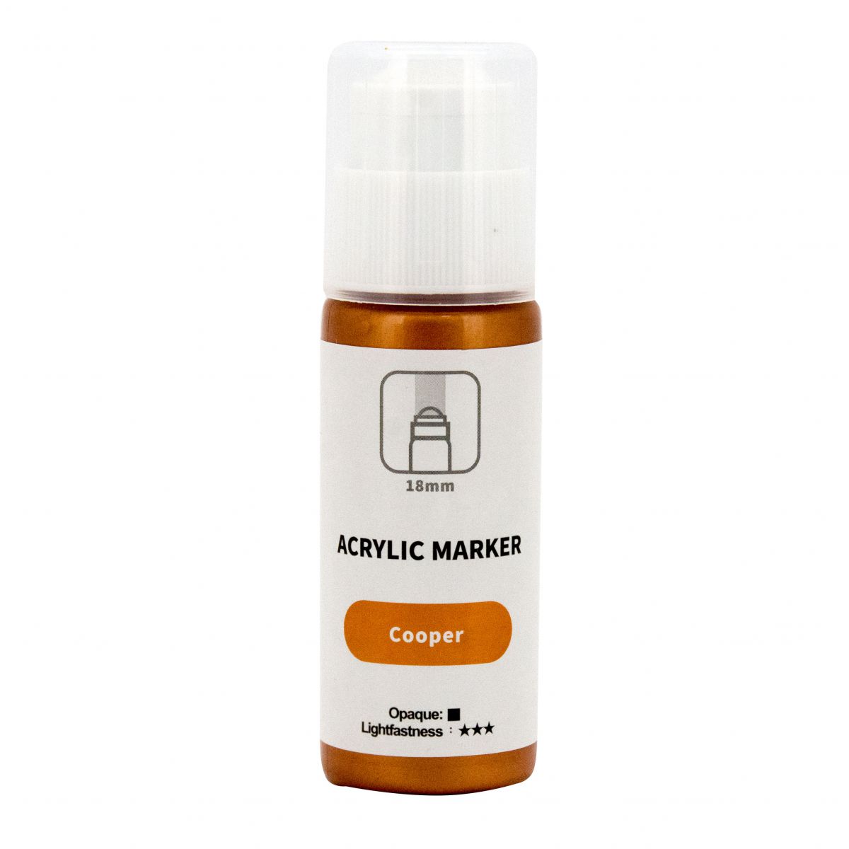 MARKER AKRILNI 60ml METALLIC COOPER PA86814 ART