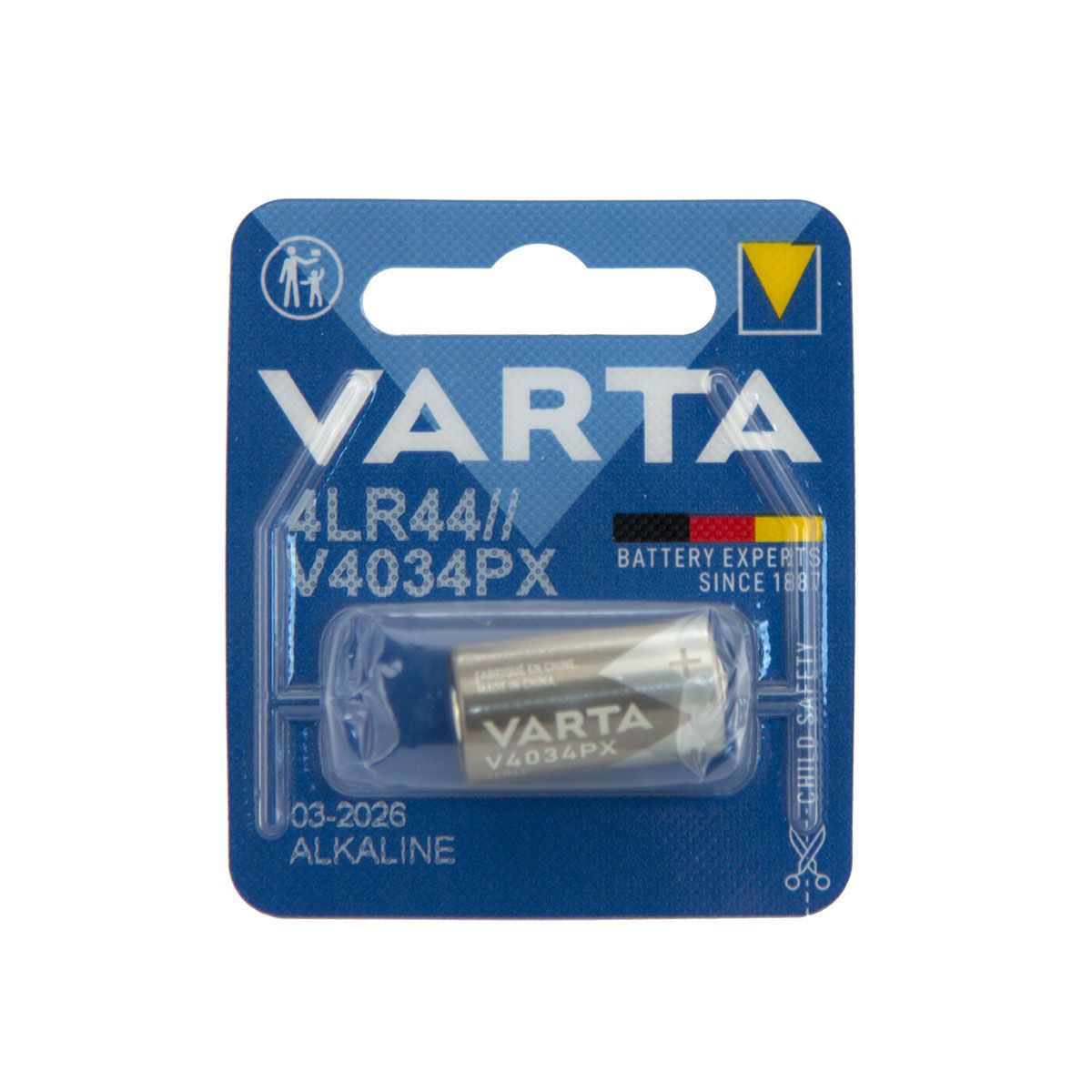 BATERIJE VARTA ALKALNA 1/1 4LR44 6V ELECTRONICS