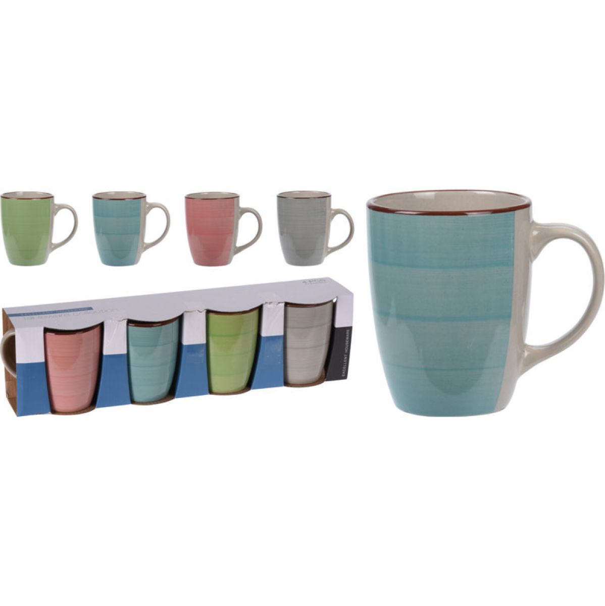 ŠOLJA SET 4/1 KAMENA GALERIJA 270ML Q93000010